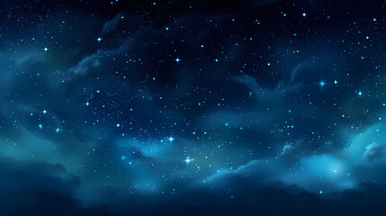 Obraz na płótnie Canvas Night sky with stars and milky way
