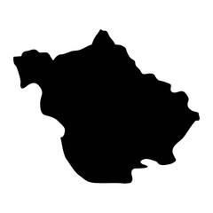 Vinh Phuc province map, administrative division of Vietnam. Vector illustration.