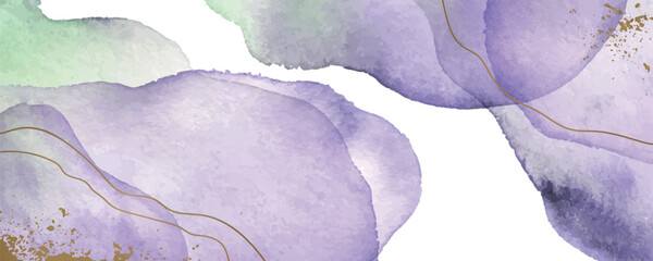 lavender watercolor abstract background 2 - 761537244