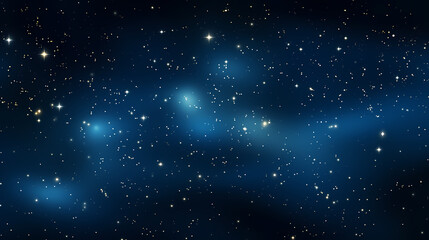 Fototapeta premium A night sky filled with countless stars