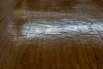The floor decoration materials Pattern imitation wood panels