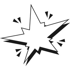 Boom Comic Line Effect