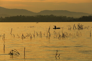 Bang Phra reservoir is a large reservoir for agriculture ,fisheries and water supply.  located in Amphoe Si Racha, Chonburi ,Thailand
