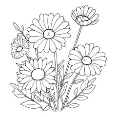 Flower icon symbol, vector illustration on white background