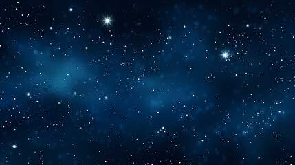 Fototapeta na wymiar A night sky filled with countless stars
