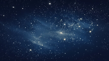 Fototapeta premium A stunning backdrop of clear night sky dotted with countless stars