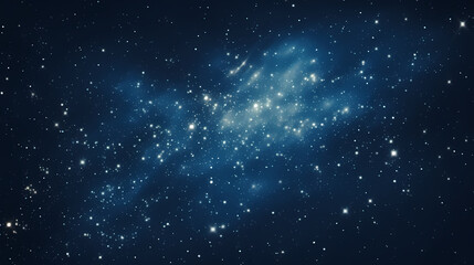 Fototapeta premium A stunning backdrop of clear night sky dotted with countless stars