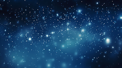 Fototapeta premium A stunning backdrop of clear night sky dotted with countless stars