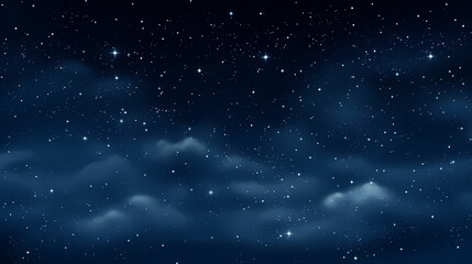 Obraz premium A stunning backdrop of clear night sky dotted with countless stars