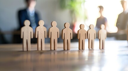 recruitment HR employee employment management training personnel resource technology human business leadership concept