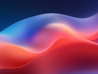 Unveil the charm of a geometric background. AI Generation.