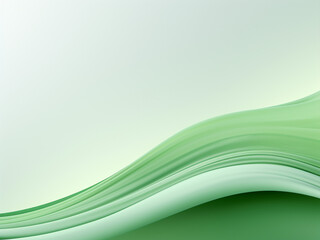 Intricate curves complementing a green bg. AI Generation.