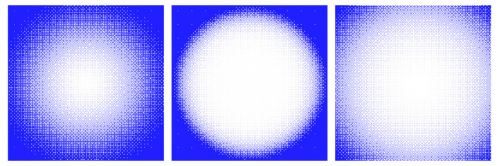 Bitmap square backgrounds with vignette effect. Futuristic retro design in y2k style.