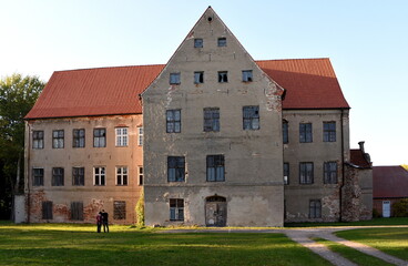 Fototapeta na wymiar Ludwigsburg, ältestes Schloss der Pommernherzöge