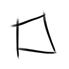 Hand drawn square frames in sketchy style.
Rectangular handdrawn grungy borders.
Vector illustration of pencil outline stroke framework box.
Collection of doodle school draft frames