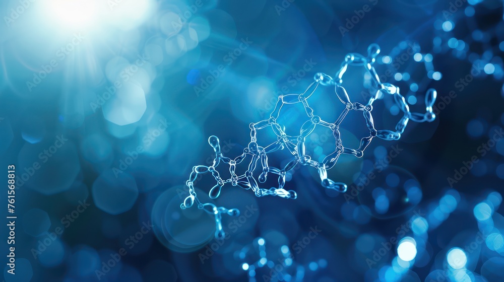 Poster an image of science technology background