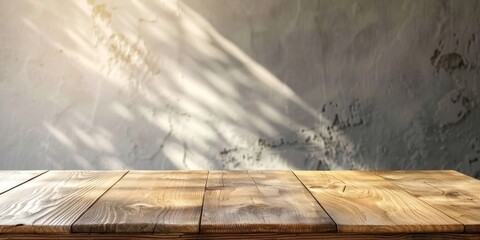 An image of table empty background with wall