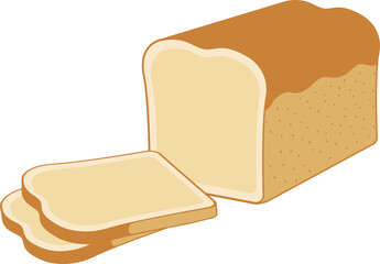 illustration of a slice of bread