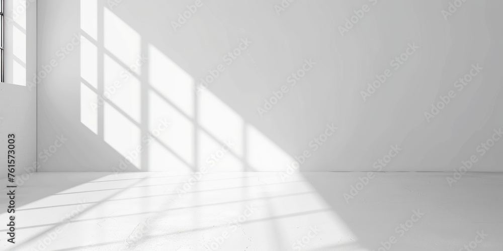 Poster Generate image of white empty background