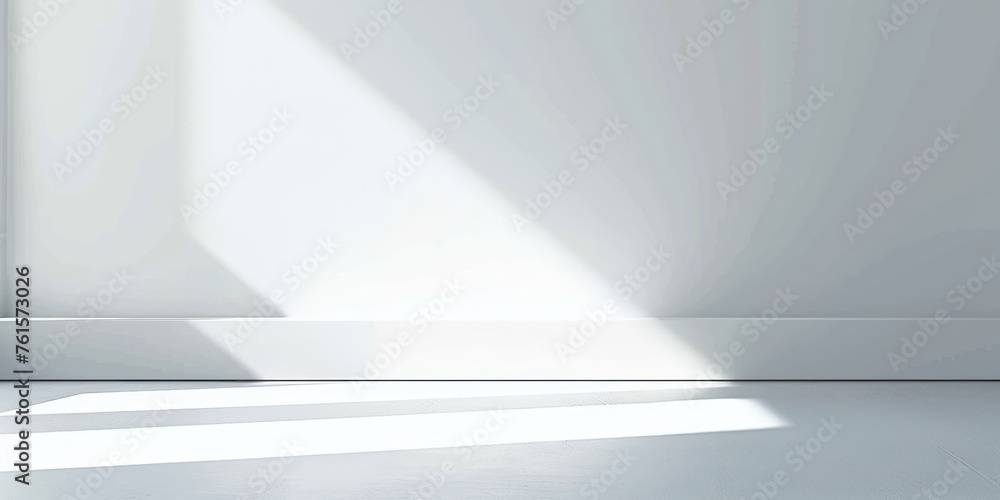 Poster Generate image of white empty background