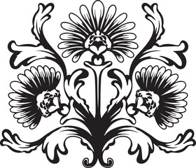 Obraz premium abstract floral ornament