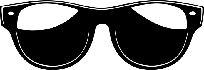 horn-rimmed sunglasses icon