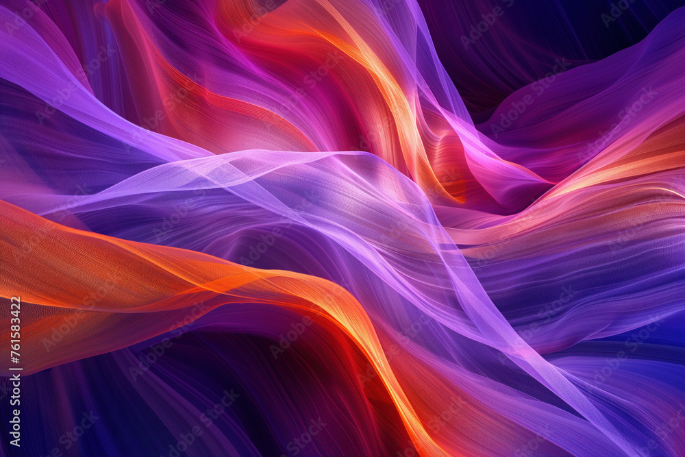 Aufkleber surreal colorful landscape inspired by grand canyon. rock texture, rock formations. abstract colorfu