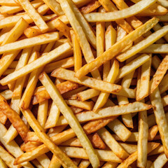 delicious and crispy fries
