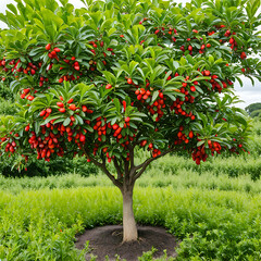 Fototapeta premium apple tree in the garden