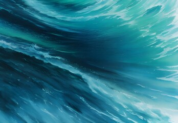 海と波をイメージしたアブストラクト背景 - 761589207