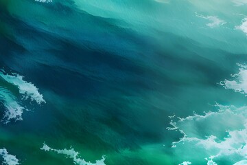 海と波をイメージしたアブストラクト背景 - 761589247