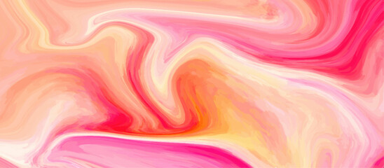 Abstract acrylic texture with marble pattern background. Beautiful swirl marble background. Colorful liquid fluid inks creative texture.	