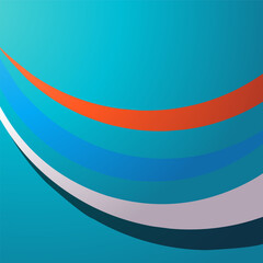 Gradient simple color full design 