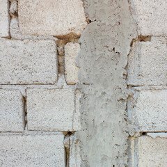 Textura de muro de ladrillos grises de proyecto de arquitectura programas de diseño y 3D