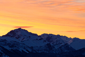 Silhouette du soir