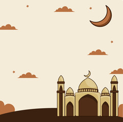 islamic background illustation