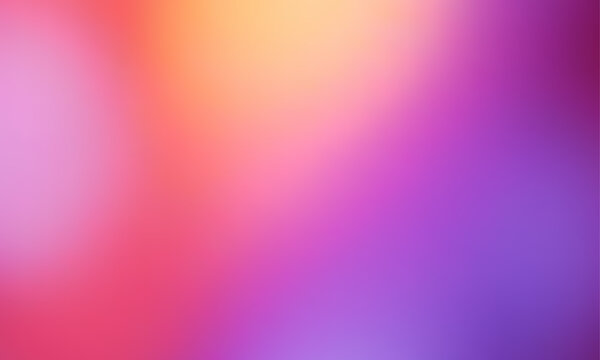Pastel tone purple pink blue gradient defocused abstract photo smooth lines color background