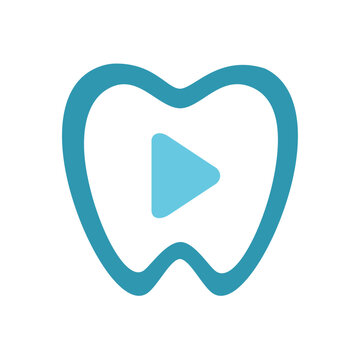 Dental logo design. Vector image