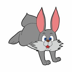 Rabbit animal cartoon. Design image