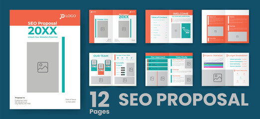 SEO Project Proposal Brochure Template