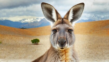 Fototapeta premium kangaroo. camera photos high quality picture . high quality photo