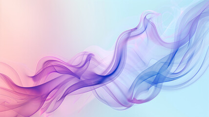 Smoke, ethereal essence, flowing smoothly, background with creative copy space, clean look,