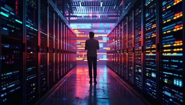 Data Backup and Disaster Recovery Solutions, concept of digital data organization with an image showcasing data backup and disaster recovery solutions, AI