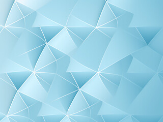 Fototapeta premium A visually appealing geometric background in blue. AI Generation.