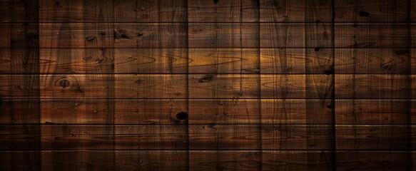 Dark wood background, old black wood texture for background - 761617092