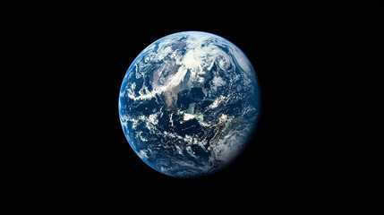 Naklejka na ściany i meble planeta terra visto do espaço 