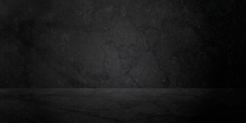 Black and gray backdrop background wall textured . White wall texture. black background vintage backdrop Style background with space. gray dirty concrete background wall grunge cement texture .