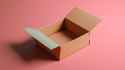 A product box mockup for presenting packaging designs     AI generated illustration