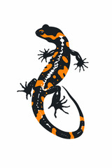 salamander minimalist logo
