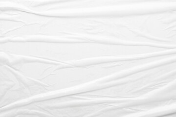 Abstract background of white paper with folds.